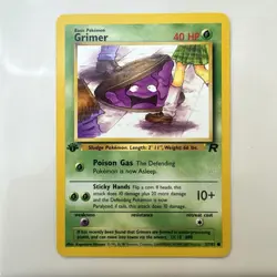 Pokemon 1st Edition Team Rocket (2000) - Grimer 57/82 - Common - Image 1
