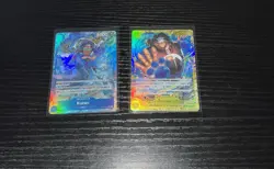English One Piece Legacy of Master OP12 Card Lot (Leader, Alt Art, Secret Rare) - Image 1