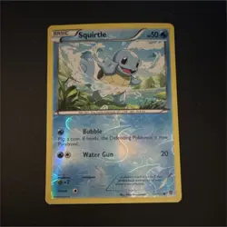 Pokemon Squirtle Plasma Blast 14/101 Reverse Holo Basic 50 HP Common 2013 - Image 1