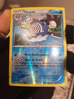 Poliwhirl 16/111 FRENCH Tetarte XY Furious Fists Reverse Holo Pokemon TCG NM - Image 1