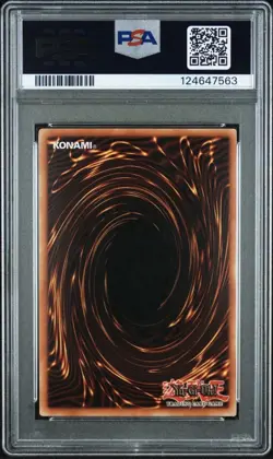 2005 Yu-Gi-Oh! Infernal Flame Emperor SD3 1st Edition Ultra Rare PSA 9 - Image 2