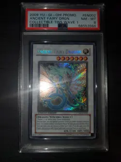 2009 Yu-Gi-Oh! CT06-EN002 Ancient Fairy Dragon PSA 8 - Image 2