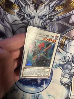 (He) Yugioh Blackwing Armed Wing RGBT-EN041 Super Rare 1st Ed MP - Image 5