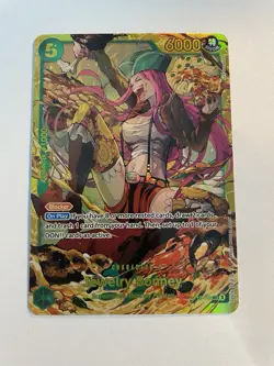 Bandai Jewelry Bonney OP12-118 Legacy of the Master Special Foil Blocker - Image 1