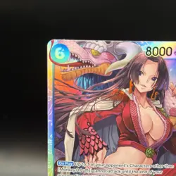 Boa Hancock OP07-051 - One Piece TCG English - SR Super Rare Foil NM Near-Mint - Image 3