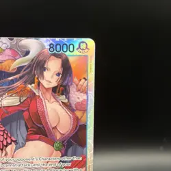 Boa Hancock OP07-051 - One Piece TCG English - SR Super Rare Foil NM Near-Mint - Image 4