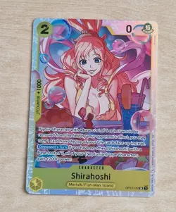 Shirahosi OP12-102 SR English One Piece Card Legacy of the Master - Image 1
