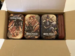 One Piece Card Game Tin Pack Set Vol.2 [TS-02] - 17 EMPTY TINS - Image 1