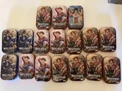 One Piece Card Game Tin Pack Set Vol.2 [TS-02] - 17 EMPTY TINS - Image 2