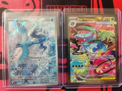 Pokemon TCG 2025 XY Full Art Foil Lot Articuno Mega Venusaur EX 2 Cards - Image 2