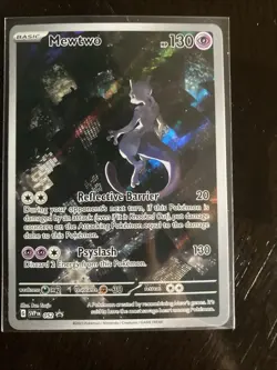Mewtwo SVP052 Scarlet & Violet 151 Promo Pokemon Card LP (UNSEALED) - Image 1