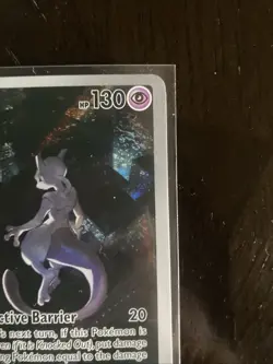 Mewtwo SVP052 Scarlet & Violet 151 Promo Pokemon Card LP (UNSEALED) - Image 3