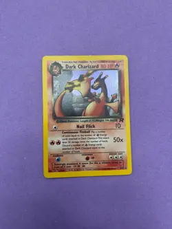 Pokemon Card Dark Charizard 1st Edition Holo Rare - Image 1