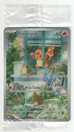 Obsidian Flames Charmander #044 SVP Black Star Promo Card, Sealed - Image 1