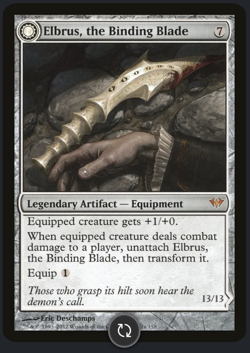 1x Elbrus, the Binding Blade (DKA)! NM/M Free Shipping! - Image 1