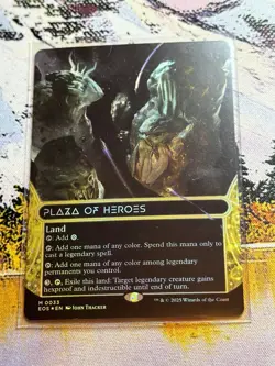 Plaza of Heroes - Borderless Foil - Edge of Eternities: Stellar Sights (EOS123) - Image 4