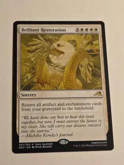 Brilliant Restoration X1 NEO MTG Kamigawa: Neon Dynasty - Image 1