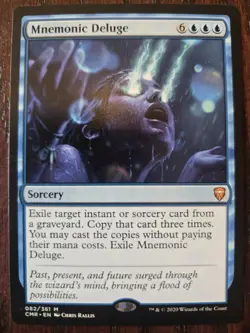 Mnemonic Deluge Commander Legends Regular - Image 1
