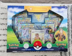 Pokemon TCG Pokemon GO Special Team Collection Box - 6 Packs 820650850530 - Image 1