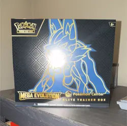 Pokemon Center Mega Evolution Elite Trainer Box Lucario Pokemon TCG - Image 1