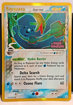 Pokemon Rayquaza Delta Species Holo Near Mint 16/110 Ex Holon Phantoms NM - Image 2