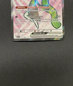 Pokemon TCG Meloetta ex 159/086 Sv: Black Bolt Ultra Rare Near Mint - Image 4
