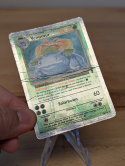 2002 Legendary Collection Reverse Holo Venusaur Firework Foil 18/110 HP-Damage - Image 2