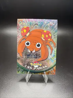 Paras # 46 - Topps Chrome - Series 1 - NM - Pokemon - 2000 - - Image 1