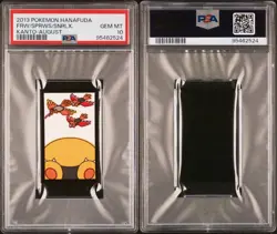 2013 POKEMON HANAFUDA KANTO AUGUST FEAROW/SNORLAX/SPEAROWS PSA 10 - Image 3