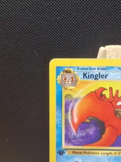 Pokemon 1999 WOTC 1st Edition Fossil Kingler 38/62 - Light Play - Image 3