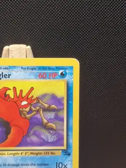 Pokemon 1999 WOTC 1st Edition Fossil Kingler 38/62 - Light Play - Image 4