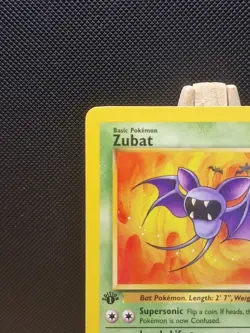 Pokemon 1999 WOTC 1st Edition Fossil Zubat 57/62 - Near Mint - Image 3