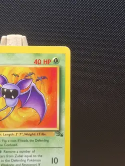 Pokemon 1999 WOTC 1st Edition Fossil Zubat 57/62 - Near Mint - Image 4