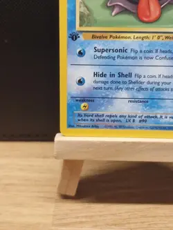 Pokemon 1999 WOTC 1st Edition Fossil Shellder 54/62 - Near Mint - Image 5