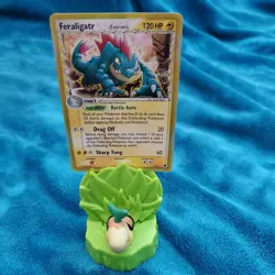 Pokemon Feraligatr Delta Species 2/101 Dragon Frontiers Holo see pictures - Image 1