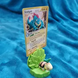 Pokemon Feraligatr Delta Species 2/101 Dragon Frontiers Holo see pictures - Image 3