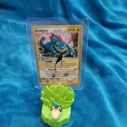 Pokemon Feraligatr Delta Species 2/101 Dragon Frontiers Holo see pictures - Image 5