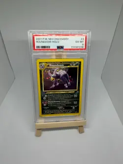 Pokemon Houndoom Holo Neo Discovery - Graded Slab PSA 6 - Image 1