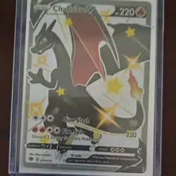 Pokemon Charizard V Shiny Full Art Secret Rare 079/073 Shining Fates Holo - Image 1