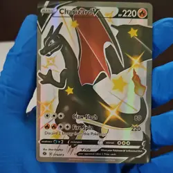 Pokemon Charizard V Shiny Full Art Secret Rare 079/073 Shining Fates Holo - Image 2
