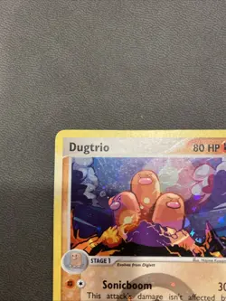Pokemon FireRed & LeafGreen Holo 22/112 "Dugtrio" LP-NM - Image 2