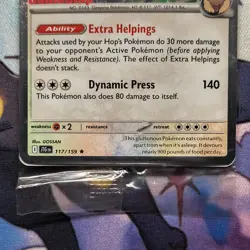 🔥 Pokemon Hop's Snorlax – GameStop Promo Cosmos Holo 117/159 – Misc Set 🔥 - Image 3