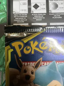 Pokemon TCG Sun & Moon Team Up Mini Booster Pack Snorlax & Eevee Sealed 7.68G - Image 3