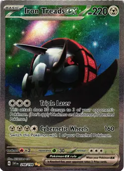 Pokemon TCG Iron Treads ex 248/198 SV01 Special Illustration Rare Holo VLP - Image 1