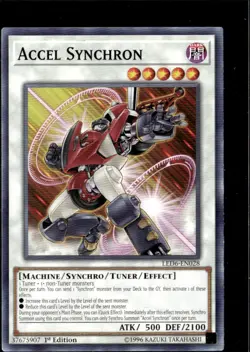 Yu-Gi-Oh Accel Synchron LDSS LED6-EN028 1st Edition - Image 1