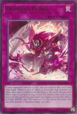 Yugioh Maze of Muertos: Dominus Purge MZMU-EN126 Ultra Rare NM - Image 1