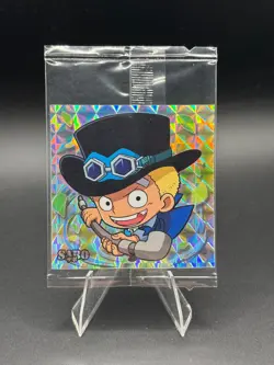 Sabo SW4-25 GR One Piece Wafer Sticker Japanese - Image 1
