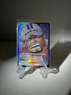 One Piece Sakazuki OP05-041 L Leader Alt Art Awakening of the New Era English NM - Image 1