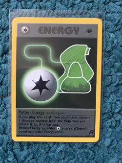 1st Edition POTION ENERGY 82/82 Team Rocket Set - Pokemon WOTC Vintage Card - LP - Image 1