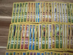 1st Edition Jungle And Fossil 100+ Pokemon Card Bulk Wizards Of The Coast WOTC - Image 2